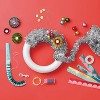 Christmas Craft Lit Tinsel Wreath Kit - Mondo Llama™ - 3 of 4
