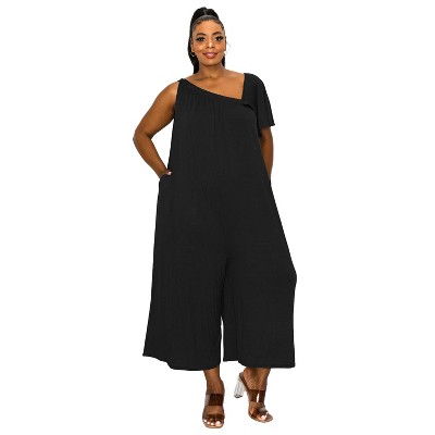 L I V D Women's Willow Wide-Legged Pocket Jumpsuit