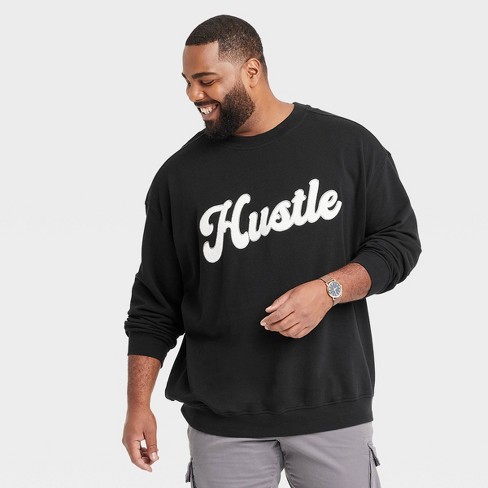 Men s Big Tall Relaxed Fit Crewneck Pullover Sweatshirt