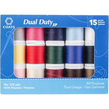 Coats & Clark Dual Duty XP General Purpose Thread Collection, Multiple  Colors