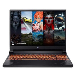 Acer Nitro V 16" Gaming Laptop 165Hz WUXGA AMD Ryzen 7-8845HS 16GB RAM 1TB SSD NVIDIA GeForce RTX 4060 8GB Black - 1 of 4