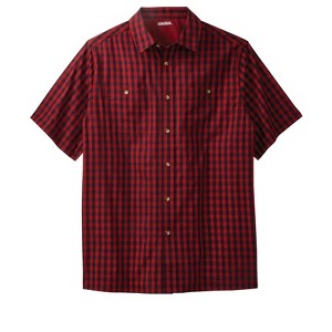 KingSize Short Sleeve Printed Sport Shirt - 1 of 4