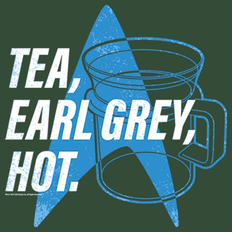 Juniors Womens Star Trek: The Next Generation Cup Of Tea Earl Grey Hot, Captain Picard Festival Muscle Tee, 2 of 5