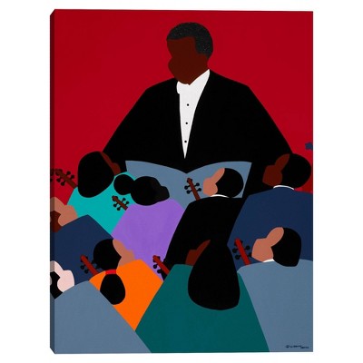 30" x 40" Maestro by Synthia Saint James Canvas Art Print - Masterpiece Art Gallery