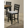 Ridstar Set of 2 Dining Chairs, Armless Chair For Dining Room-Black - 3 of 4