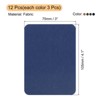 Unique Bargains Fabric Washable Clothes Hole Repairing Iron-on Patches 12 Pcs - 2 of 4