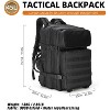 Tactical Bug Out Backpack 45L, Military-Grade Assault Pack for Camping, Hiking, Survival, Durable - 2 of 4