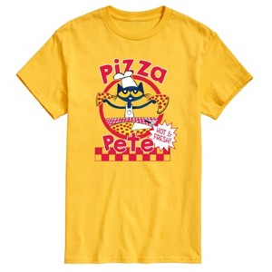 Men's - Pete the Cat - Papa Petes Pizza Short Sleeve Graphic T-Shirt - 1 of 4