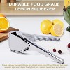 Lemon Squeezer Stainless Steel, Heavy - duty Lime Squeezer, Manual Juicer for Lemon Citrus Lime Orange, Easy Squeeze Fold, Handheld citrus Squeezer - 3 of 4