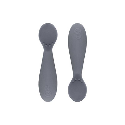 ezpz Tiny Spoon - Gray - 2pk