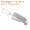 Unique Bargains Zinc Alloy Non-Diverter Slip-On Bathtub Faucet Spout - 4 of 4