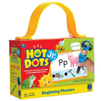 Educational Insights Hot Dots Jr. Beginning Phonics Flash Card Set