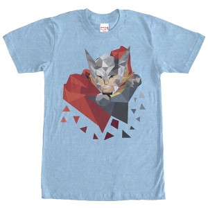 Men's Marvel Geometric Thor Pieces T-Shirt - 1 of 3