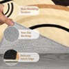 9x12 Living Room Rugs Washable Modern Geometric Rug Stain Resistant Non-Shedding Accent Rug Low Pile Ultra-Thin Soft Throw Carpet - 2 of 4