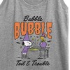 Women's - Peanuts - Bubble Bubble Toil Trouble Graphic Racerback Tank - 2 of 4