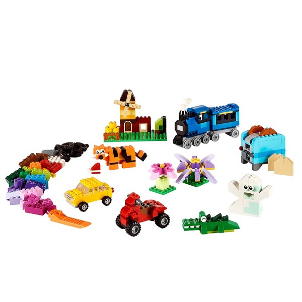LEGO Classic Caja Mediana de Ladrillos Creativos, Juguetes de Construcción para Juego Creativo, Kit Creativo para Niños 10696 3