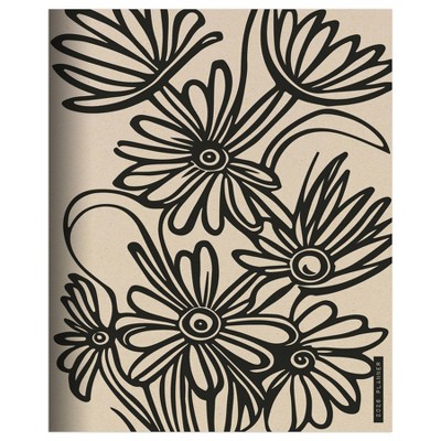 TF Publishing 7"x11" 2026 Drawn Daisies Medium Monthly Planner