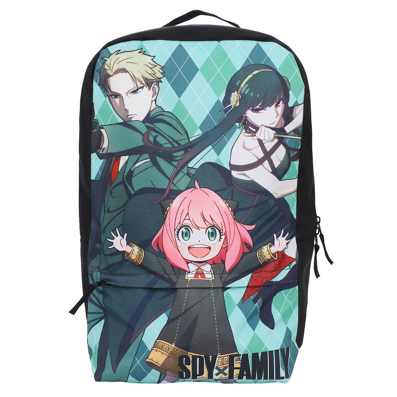 Spy x Family Backpack with Adjustable Shoulder Strap and Front Pocket, 1 of 7