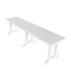 WestinTrends 6 Piece Outdoor Patio Dining Table and Armchair Dining Bench Set - 4 of 4