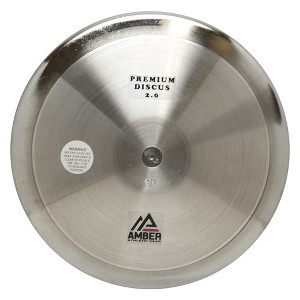 Amber Fight Gear Premium Discus for Track & Field Training and Competition, 70% Rim Weight, Available in 1kg, 1.6kg, and 2kg - 1 of 3