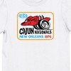 National Hot Rod Association Girls White Crew Neck Short Sleeve T-shirt - 2 of 3