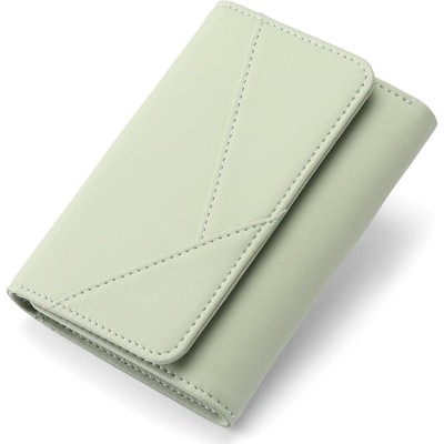 BEAFUP RFID Blocking Wallets for Women,Trifold PU Leather Wallet with Zipper Coin Pocket – 13 Card Slots, Travel & Everyday Use