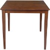 International Concepts Solid Wood Top Table - 4 of 4