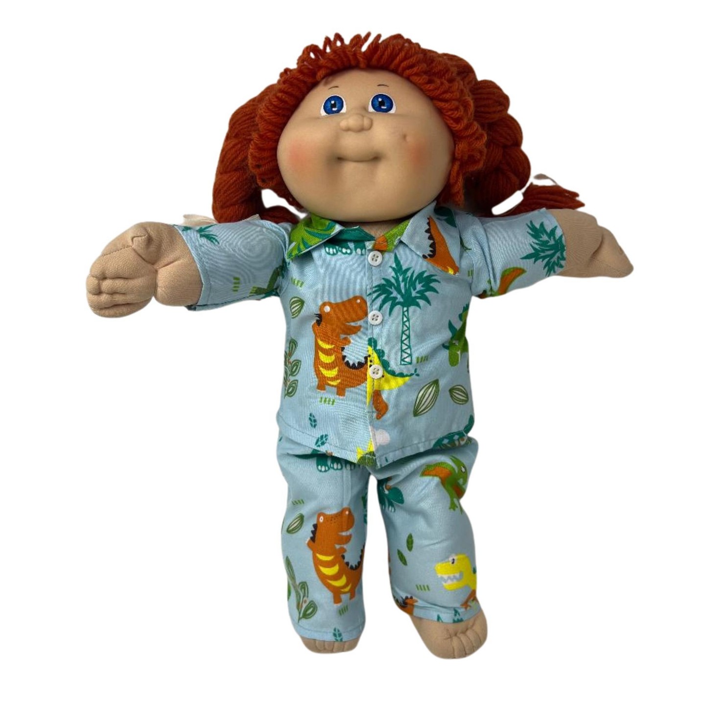 Детские пижамы Doll Clothes Superstore Dinosaur Pajamas for 15 Inch Cabbage Patch Kid Dolls – Boy or Girl Doll Clothes — фото 3