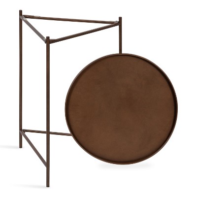 Ulani Bronze Nesting Round Metal Tables Set of 2