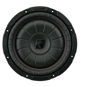 Kicker CompVT 10-Inch (25cm) Subwoofer, SVC, 2-Ohm, 350W - 1 of 4