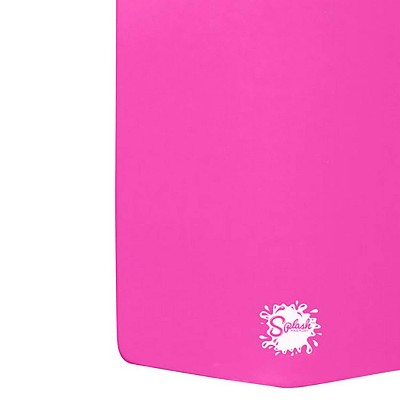 Flamingo Pink and Blue Foam Pool Lounger Set, 70"