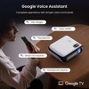 Google TV Smart Projector, HAPPRUN 4K UHD Home Theater with Dolby Sound, Wi-Fi & Bluetooth, Built-in Streaming Apps - 3 of 4