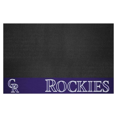 MLB Colorado Rockies 26"x42" Grill Mat