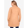 Jessica London Women's Plus Size Long Denim Jacket - 3 of 4