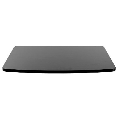 Mount-It! Turntable TV Stand Black For 32""-50"" Inch TVs (MI-833) 