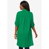 Jessica London Women's Plus Size Gauze Mega Tunic - 3 of 4