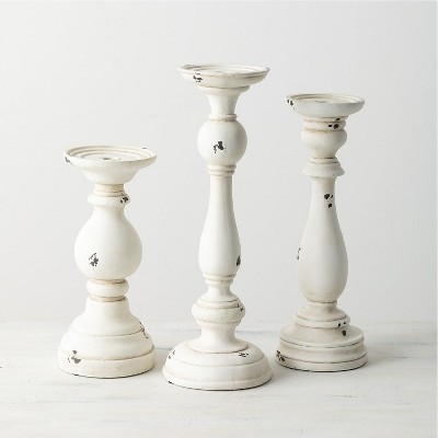 pillar candle holders