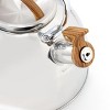 Mr. Coffee Fremont 2 Quart Mirror Polish Stainless Steel Whistling Tea Kettle - 3 of 4