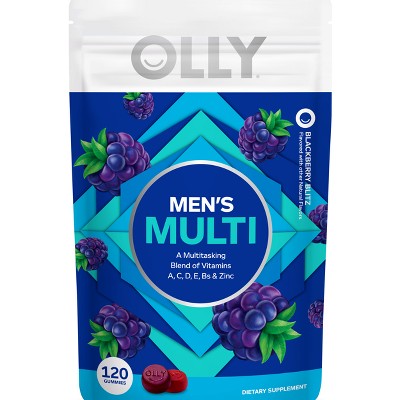 OLLY Men's Multivitamin Gummy - Blackberry Blitz