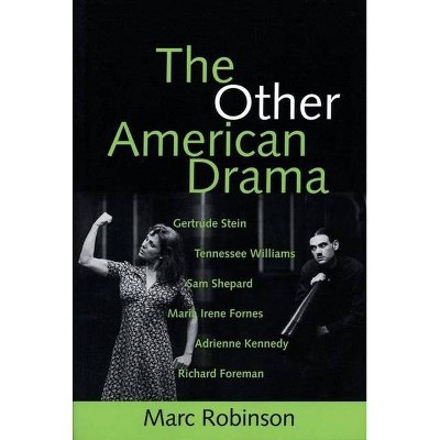 The Other American Drama - (PAJ Books (Paperback)) by  Marc Robinson (Paperback)