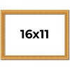 PosterPalooza | 16x11 Wood Antique Frame with UV Acrylic, 4 Finishes: Bronze, Gold, Silver, and Black - 2 of 4