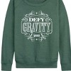 Women's - Wicked - Defy Gravity Lightweight French Terry Wide Neck Long Sleeve Shirt - 2 of 4