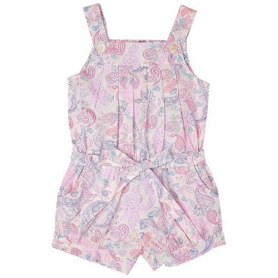 Girls' Paisley Romper - Petit Confection