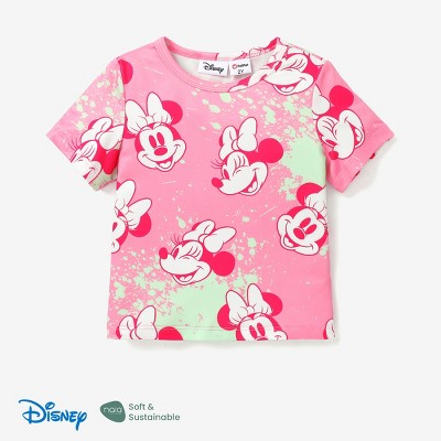 Disney Mickey and Friends Minnie Mouse Kids Girl Toddler Girl Tie dye T-shirt Tee