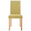 vidaXL Dining Chairs 4 pcs Green Fabric - 4 of 4