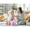 Allobebe Toddler Balance Ride-On Bike 4-Wheeled 12-36 Months Adjustable Seat Quiet Wheels - 4 of 4