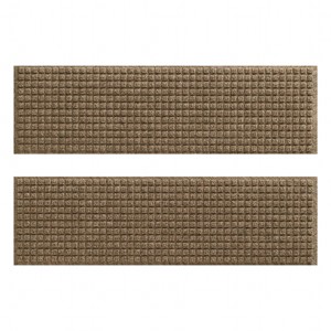 WaterHog 8.5"x30" Set of 4 Squares Indoor/Outdoor Stair Treads Door Mats - 1 of 4