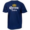 Mens Corona Extra Front and Back Label Pocket T-Shirt - 3 of 4