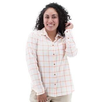 Aventura Clothing Women's Sulien Long Sleeve Collared Neck Button Down Shirt
