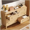 Dresser for Bedroom, Drawer Dresser with Storage Freestanding, Wooden Closet Storage Chest for Living Room, Bedroom, Entryway - 4 of 4